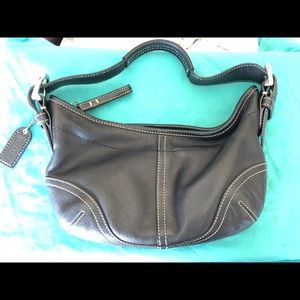 Black Coach Hobo bag